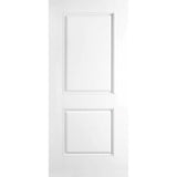 36" Smooth Fiberglass Entry Door Slab (2 Panel) - Pease Doors: The Door Store