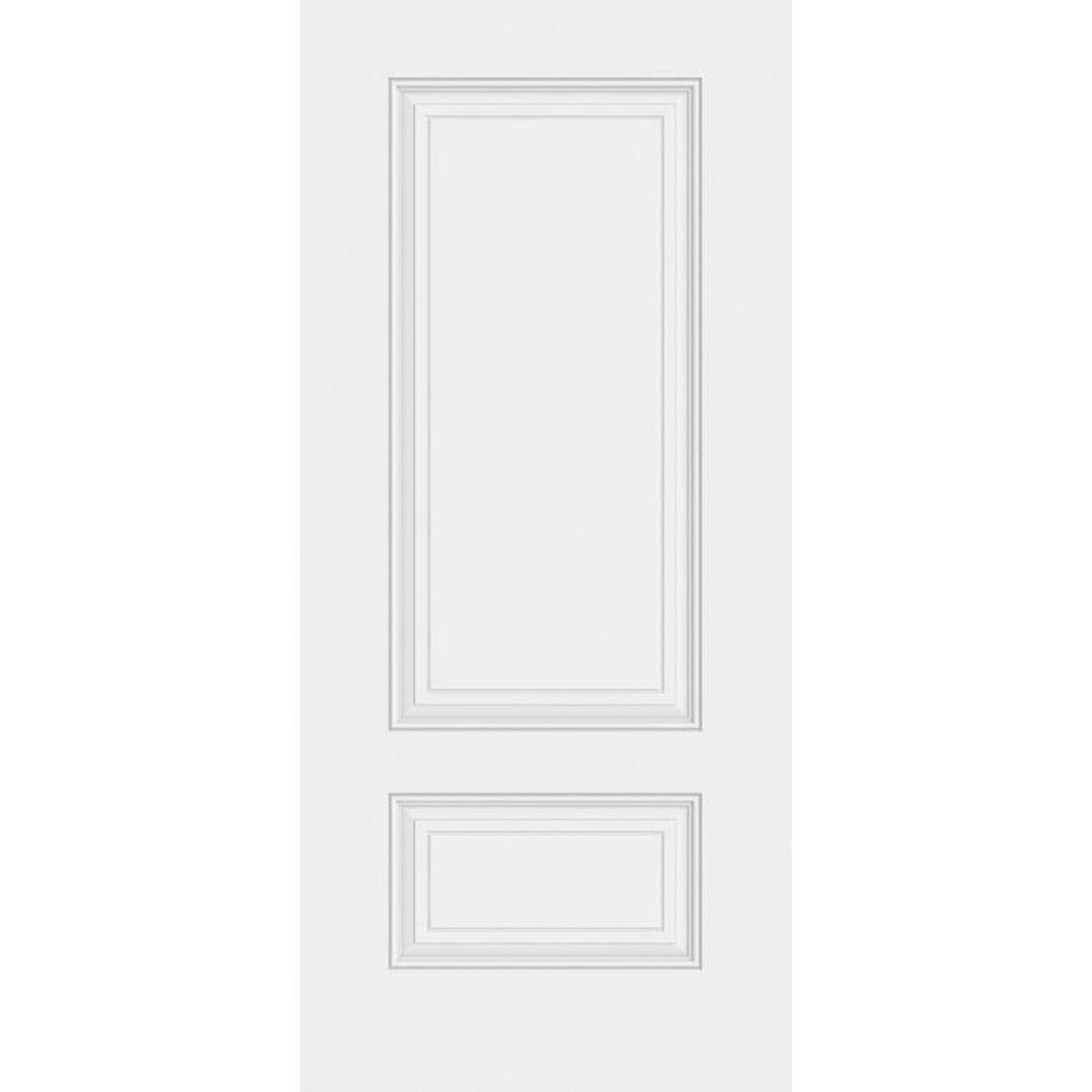 36" Smooth Fiberglass Entry Door Slab (3/4 Lite) - Pease Doors: The Door Store