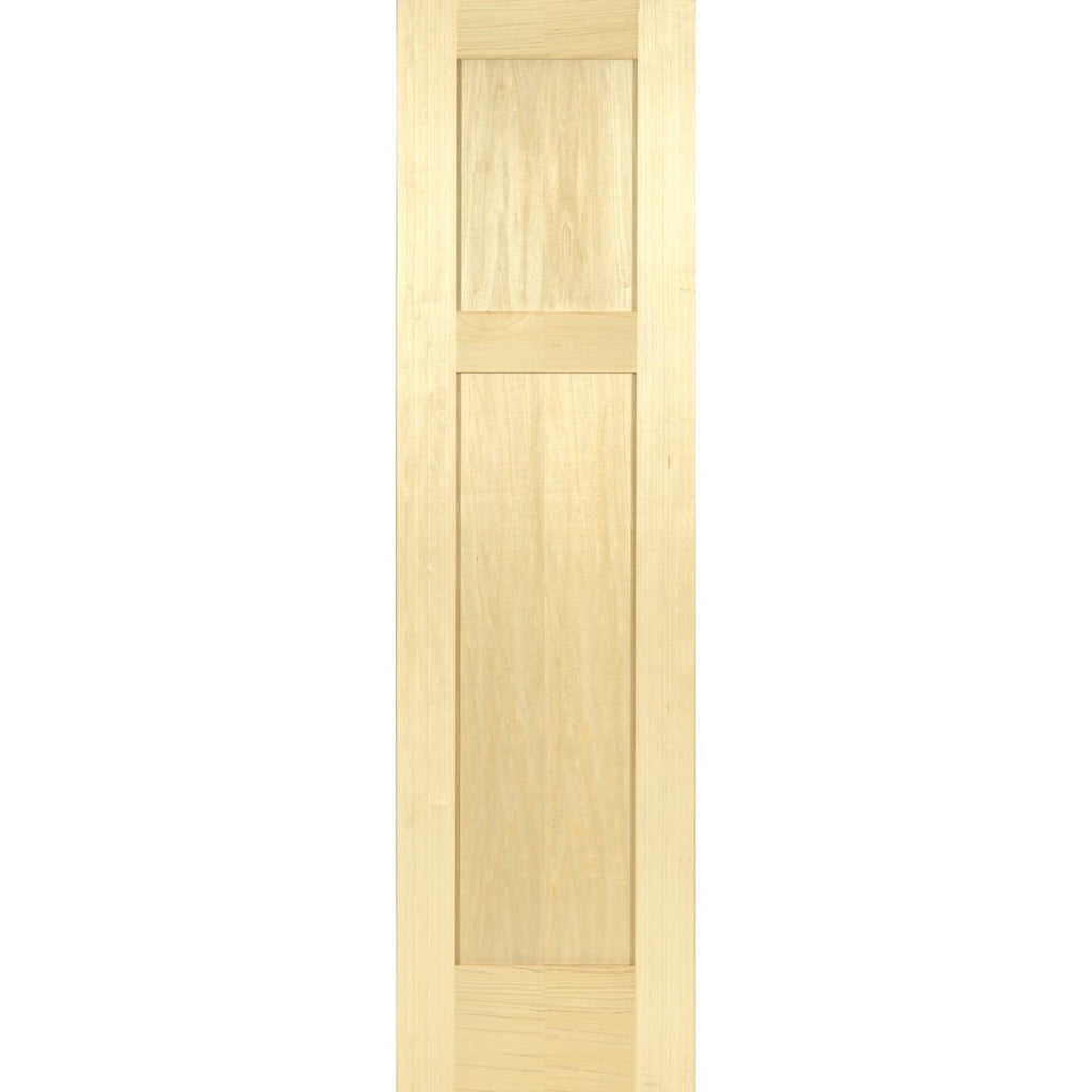 Poplar Interior Door Slab (3 Panel Craftsman) - Pease Doors: The Door Store