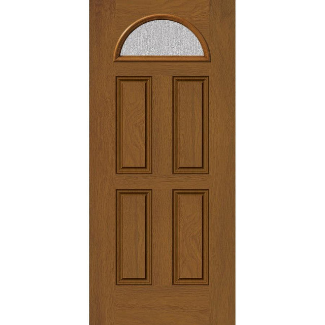 Rain Glass and Frame Kit (Fanlite 24" x 12" Frame Size) - Pease Doors: The Door Store