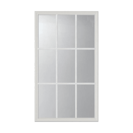 Clear 9 Lite Glass and Frame Kit (Half Lite) - Pease Doors: The Door Store