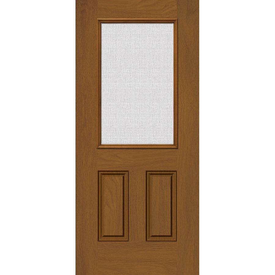 Woven Glass and Frame Kit (Half Lite 24" x 38" Frame Size) - Pease Doors: The Door Store