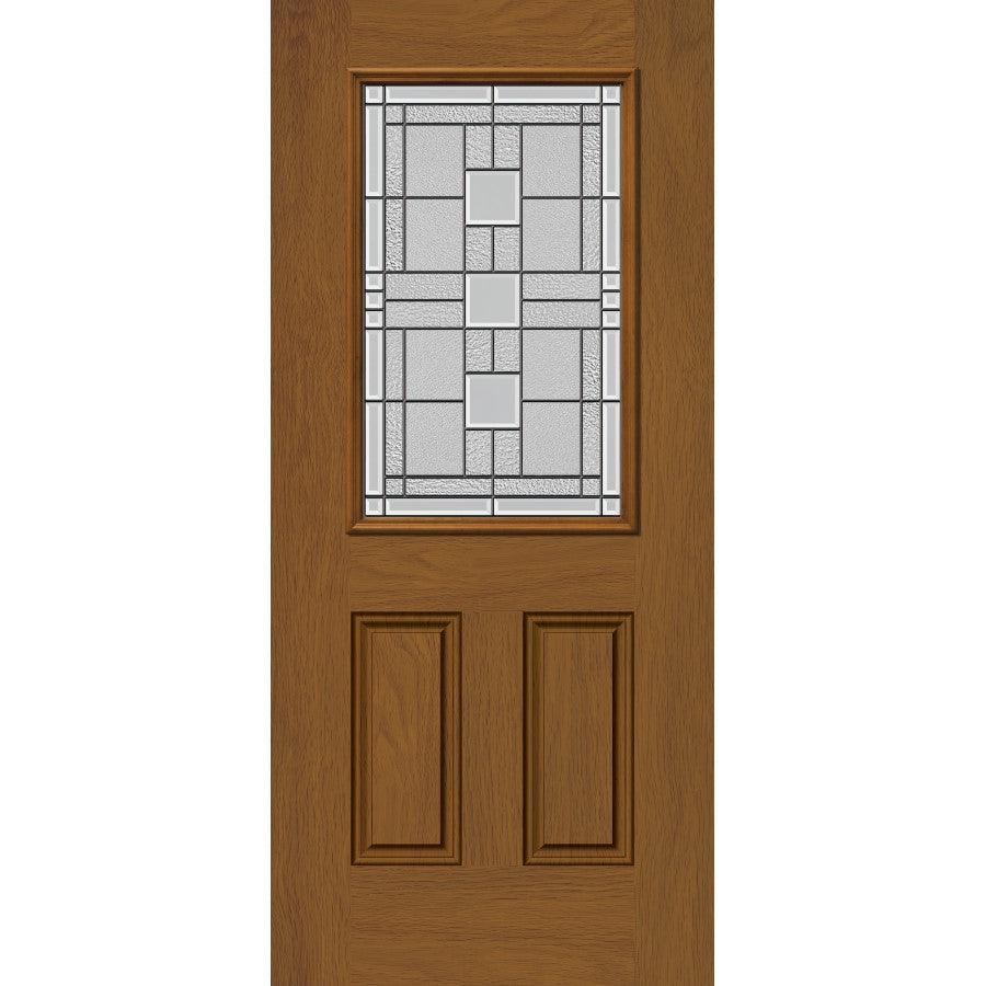 Austin Glass and Frame Kit (Half Lite 24" x 38" Frame Size) - Pease Doors: The Door Store