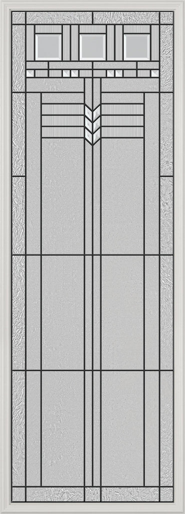 Hudson Glass and Frame Kit (Full Lite 24" x 66" Frame Size) - Pease Doors: The Door Store