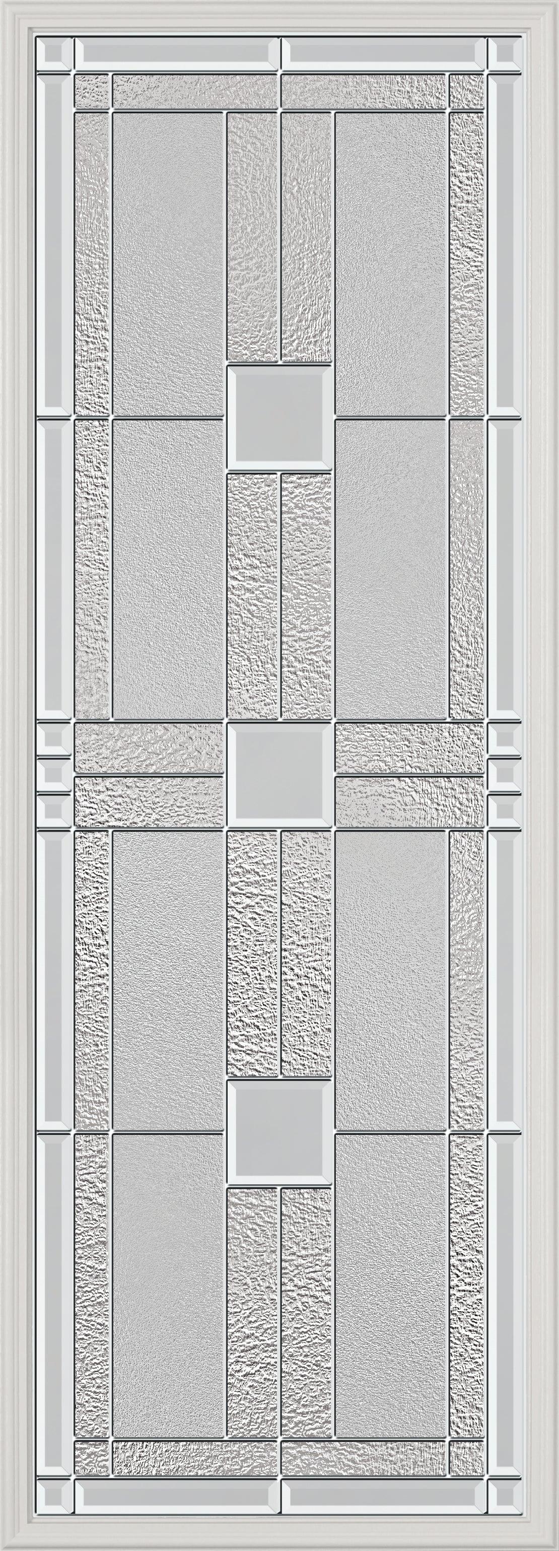 Austin Glass and Frame Kit (Full Lite 24" x 66" Frame Size) - Pease Doors: The Door Store