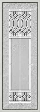 Harlow Glass and Frame Kit (Full Lite 24" x 66" Frame Size) - Pease Doors: The Door Store