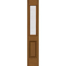 Woven Glass and Frame Kit (Half Sidelite 10" x 38" Frame Size) - Pease Doors: The Door Store