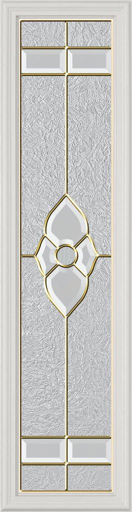Normandy Glass and Frame Kit (Half Sidelite 10" x 38" Frame Size) - Pease Doors: The Door Store