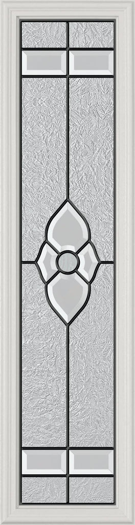 Normandy Glass and Frame Kit (Half Sidelite 10" x 38" Frame Size) - Pease Doors: The Door Store