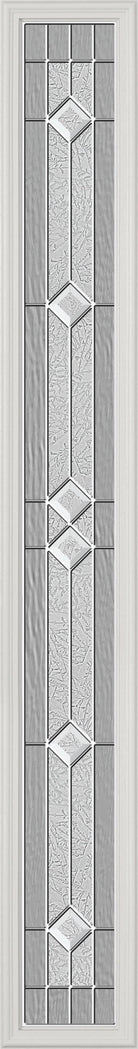 Stratford Glass and Frame Kit (Full Sidelite 9" x 66" Frame Size) - Pease Doors: The Door Store