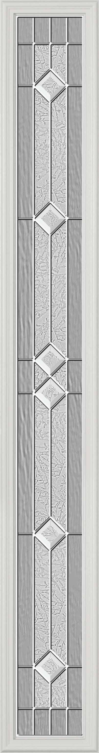 Stratford Glass and Frame Kit (Full Sidelite 9" x 66" Frame Size) - Pease Doors: The Door Store