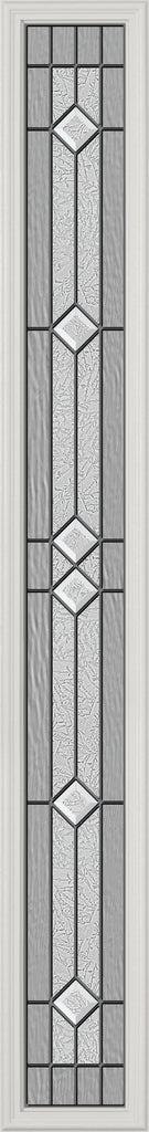 Stratford Glass and Frame Kit (Full Sidelite 9" x 66" Frame Size) - Pease Doors: The Door Store
