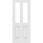 36" Steel Entry Door Slab (6 Panel) - Pease Doors: The Door Store