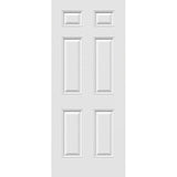 36" Steel Entry Door Slab (6 Panel) - Pease Doors: The Door Store