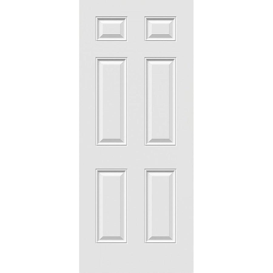 36" Steel Entry Door Slab (6 Panel) - Pease Doors: The Door Store