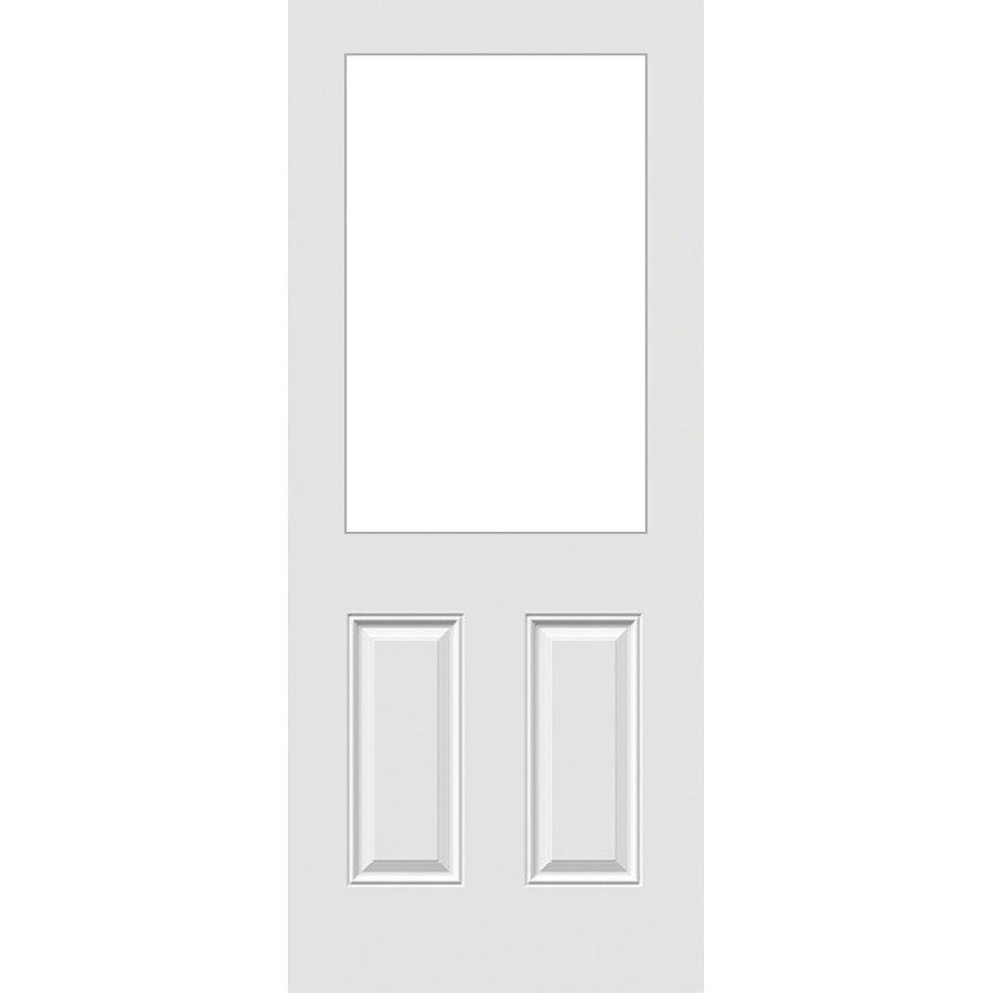 36" x 80" Smooth Fiberglass Entry Door Slab (6 Panel) - Pease Doors: The Door Store