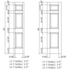 Poplar Interior Door Slab (6 Panel) - Pease Doors: The Door Store