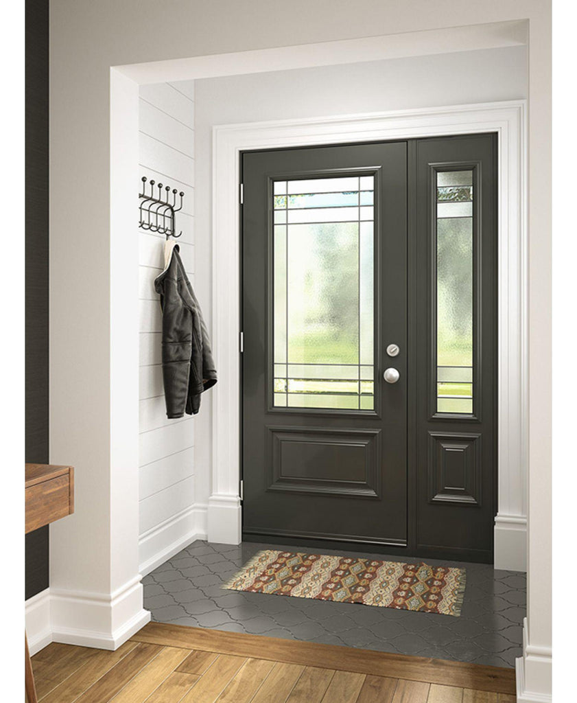 Connecticut Glass and Frame Kit (3/4 Sidelite 10" x 50" Frame Size) - Pease Doors: The Door Store