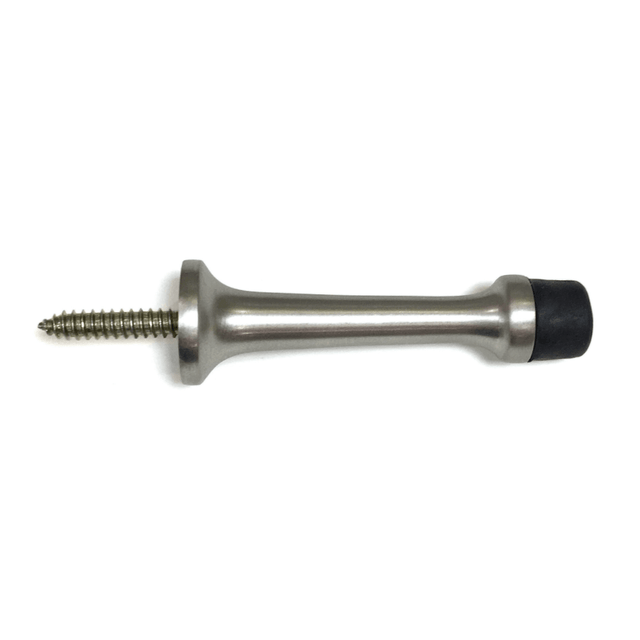 Satin Nickel Door Stop - Pease Doors: The Door Store