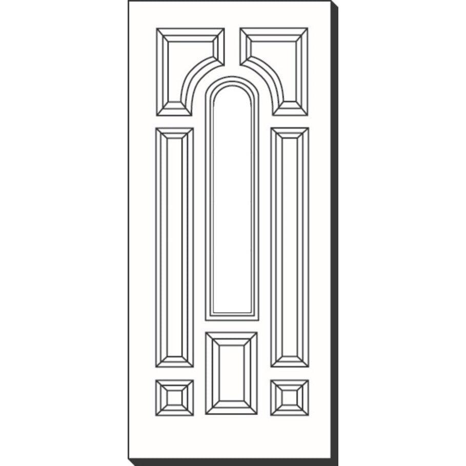 Round Top 10" x 44" Frame Kit - Pease Doors: The Door Store