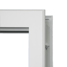 Raise & Lower Blinds Glass and Frame Kit (Full Sidelite) - Pease Doors: The Door Store