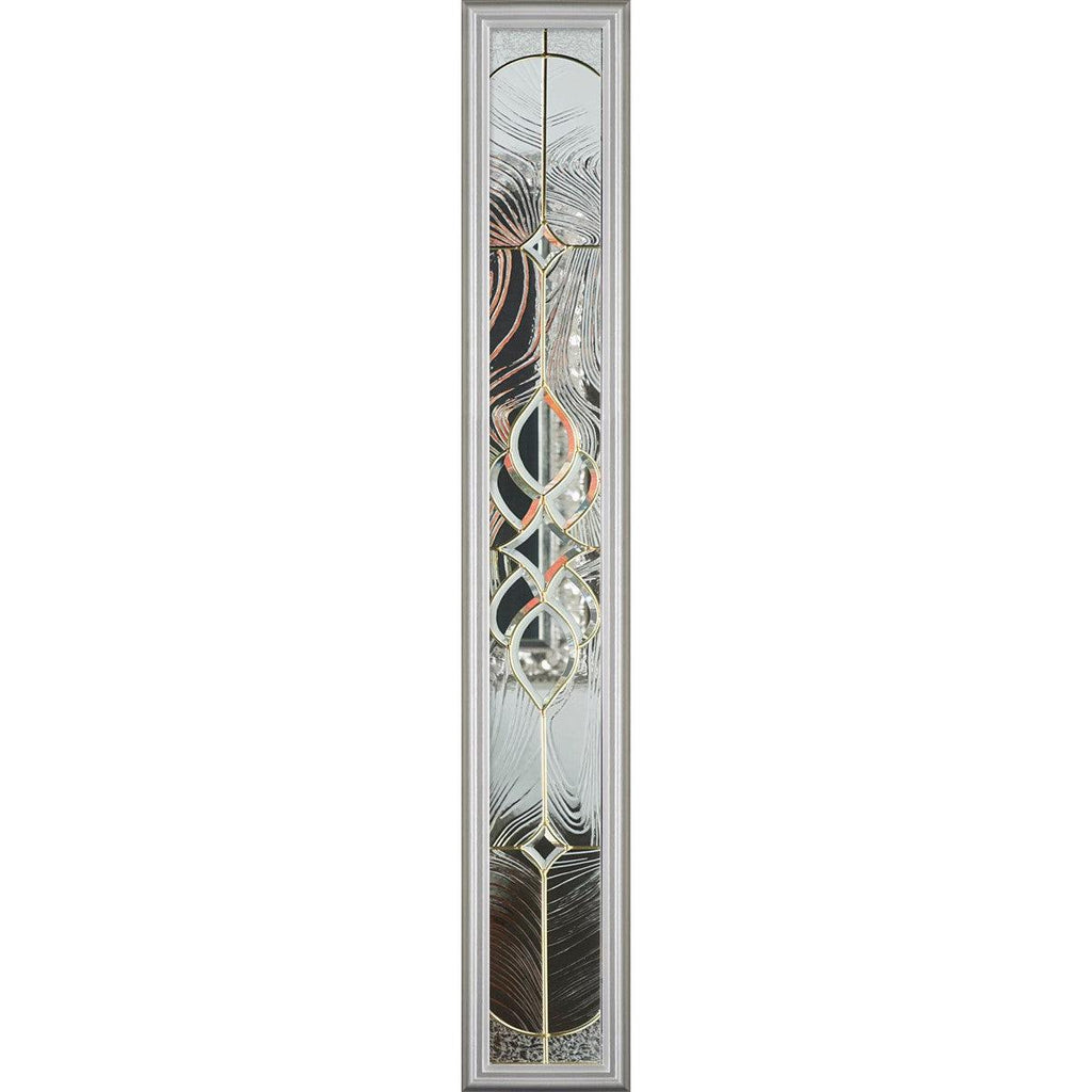 Saxon Glass and Frame Kit (Tall Full Sidelite 10" x 82" Frame Size) - Pease Doors: The Door Store