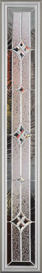 Wexford Glass and Frame Kit (Tall Full Sidelite 10" x 82" Frame Size) - Pease Doors: The Door Store