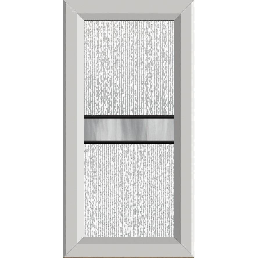 Dexter Glass and Frame Kit (Craftsman Sidelite 10" x 19" Frame Size) - Pease Doors: The Door Store