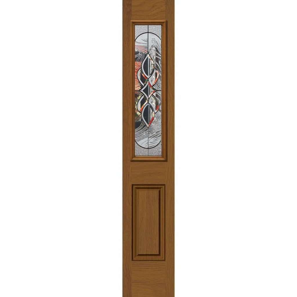 Saxon Glass and Frame Kit (Half Sidelite 10" x 38" Frame Size) - Pease Doors: The Door Store