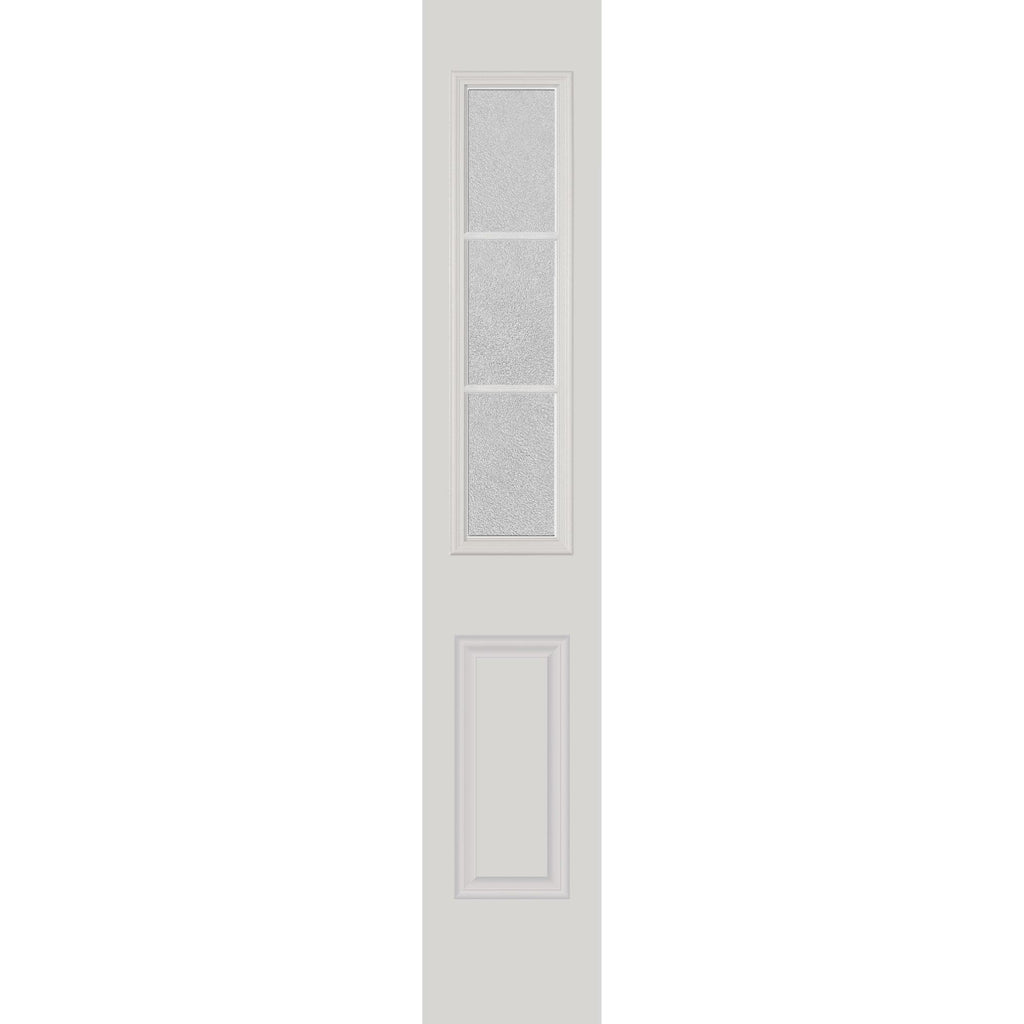 Clear Simulated 3 Lite Glass and Frame Kit (Half Sidelite 10" x 38" Frame Size) - Pease Doors: The Door Store