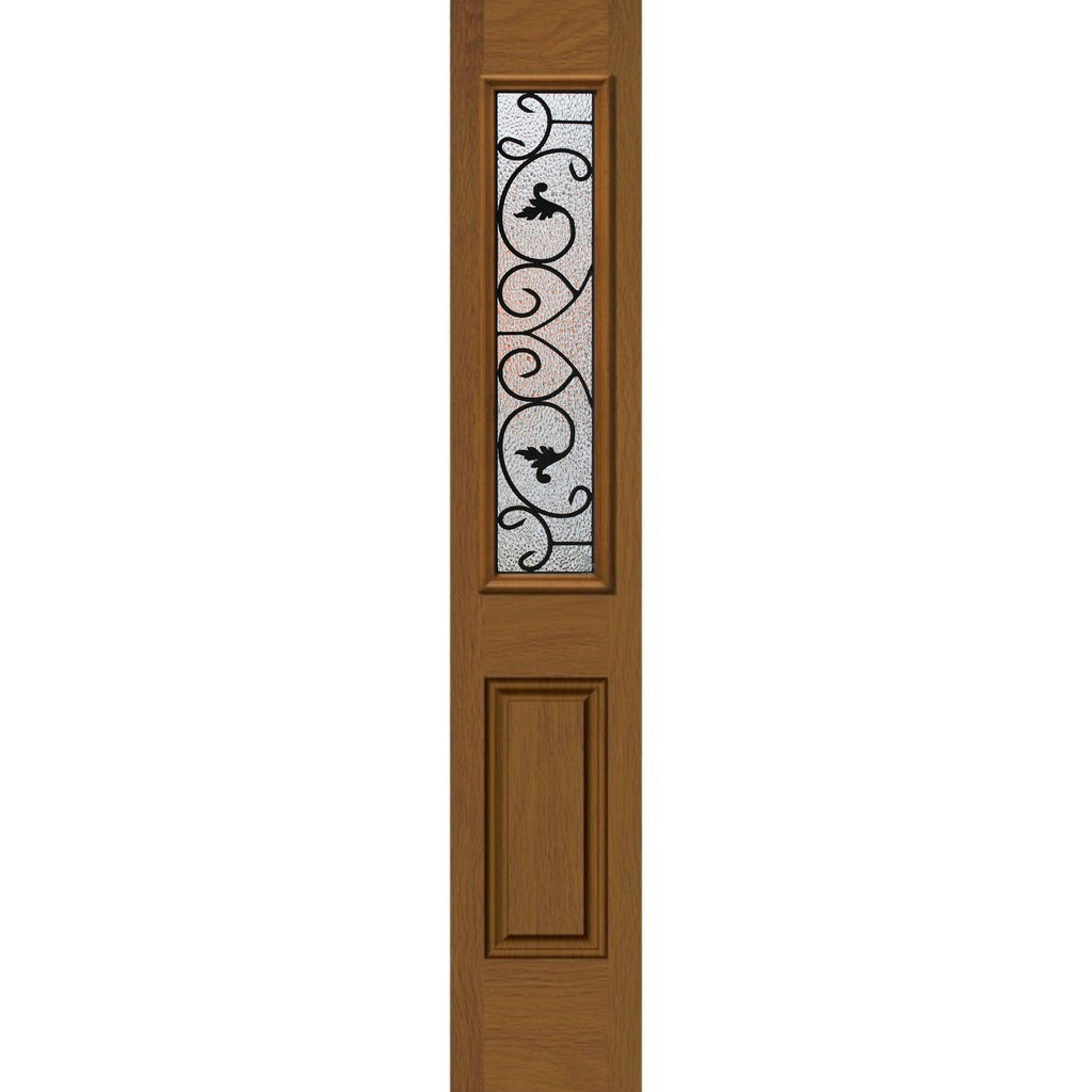 Wycroft Glass and Frame Kit (Half Sidelite 10" x 38" Frame Size) - Pease Doors: The Door Store