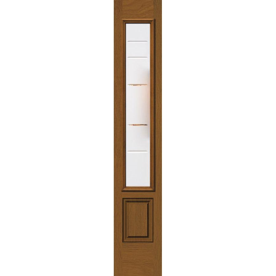 Clean Lines Glass and Frame Kit (3/4 Sidelite 10" x 50" Frame Size) - Pease Doors: The Door Store