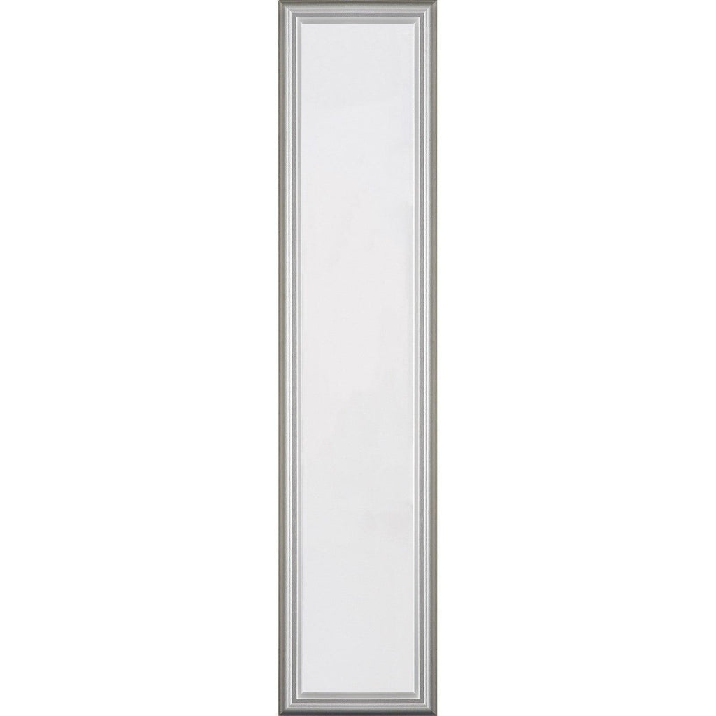 Frost Glass and Frame Kit (3/4 Sidelite 10" x 50" Frame Size) - Pease Doors: The Door Store
