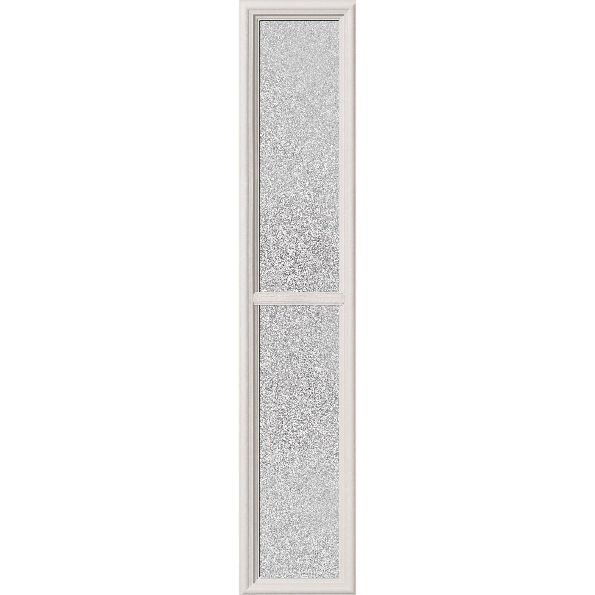 Clear Simulated 2 Lite Glass and Frame Kit (3/4 Sidelite 10" x 50" Frame Size) - Pease Doors: The Door Store