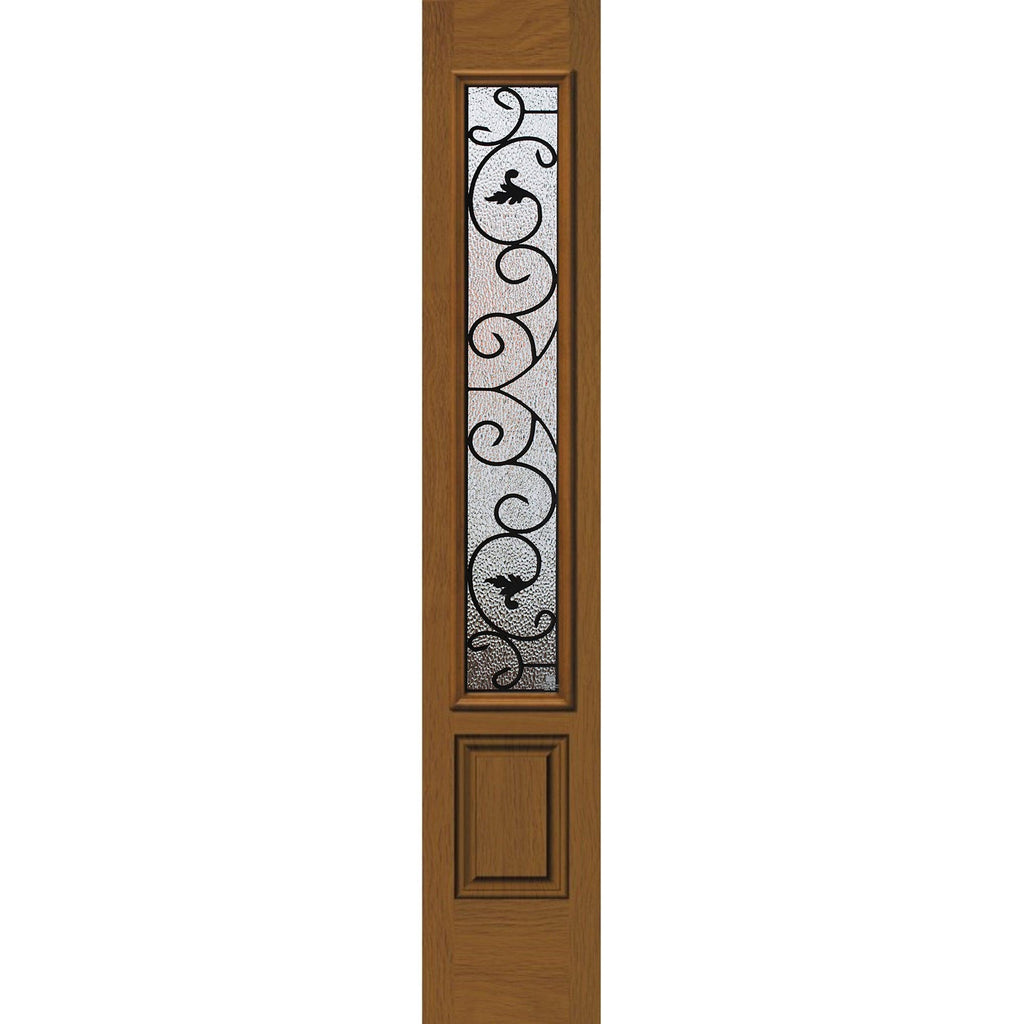 Wycroft Glass and Frame Kit (3/4 Sidelite 10" x 50" Frame Size) - Pease Doors: The Door Store