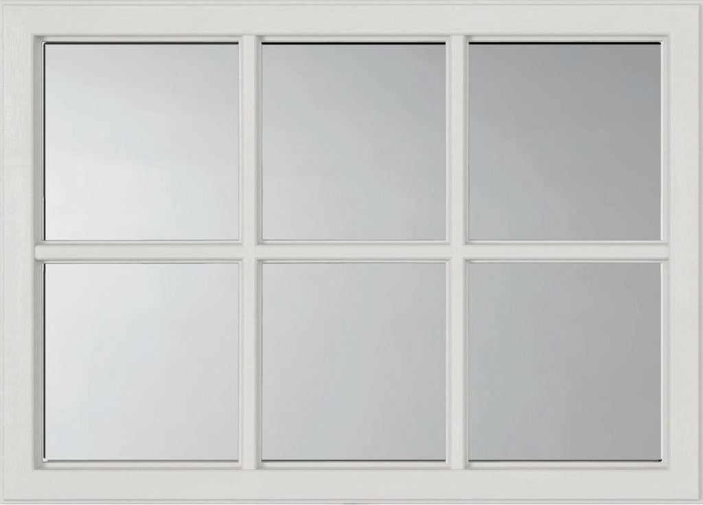 Clear 6 Lite Glass and Frame Kit (Craftsman) - Pease Doors: The Door Store