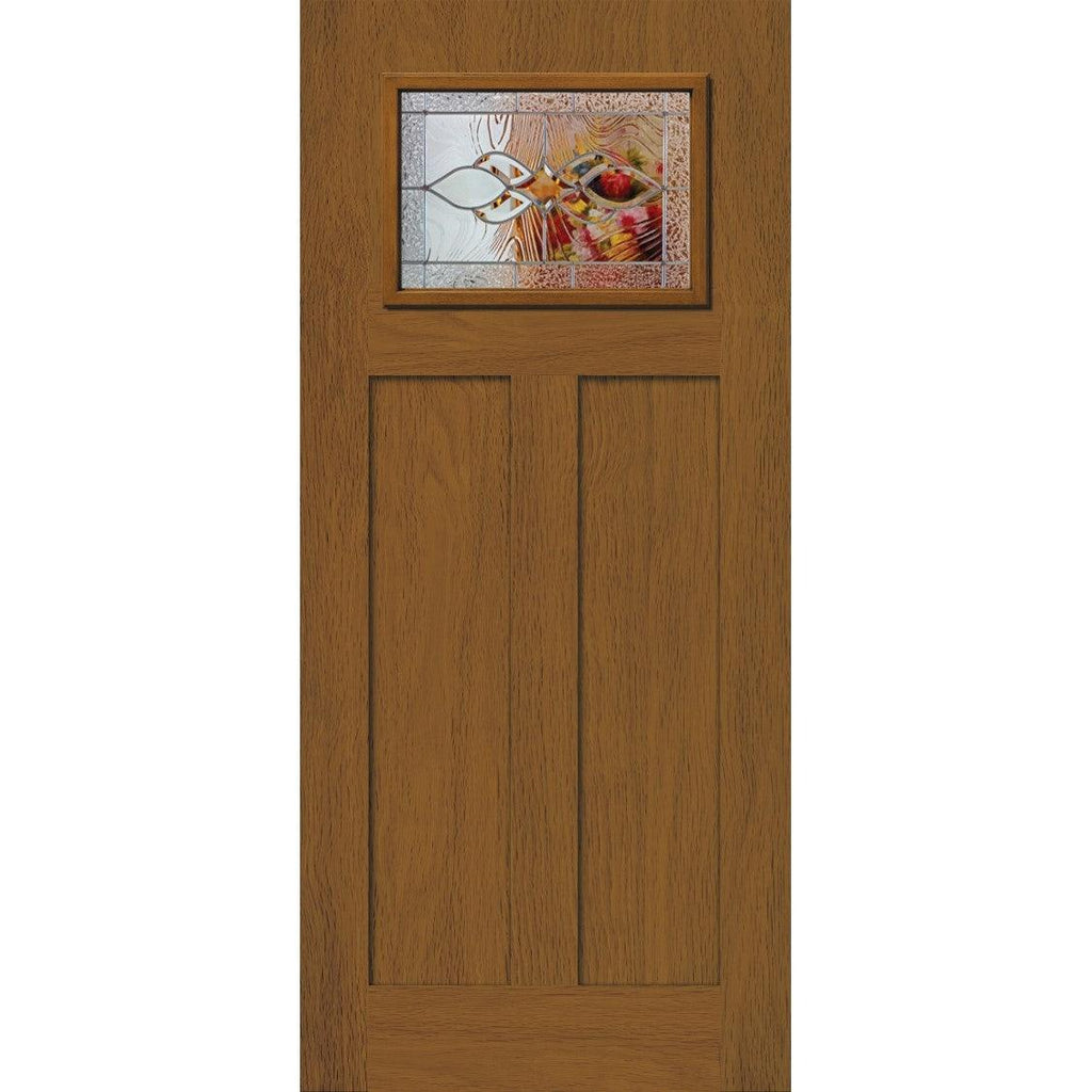 Saxon Glass and Frame Kit (Craftsman) - Pease Doors: The Door Store