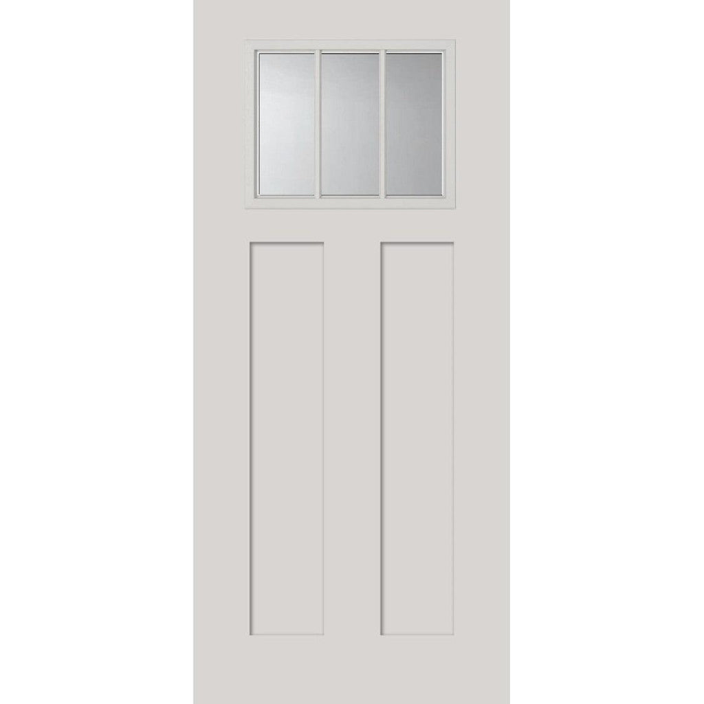 Clear 3 Lite Glass and Frame Kit (Craftsman) - Pease Doors: The Door Store