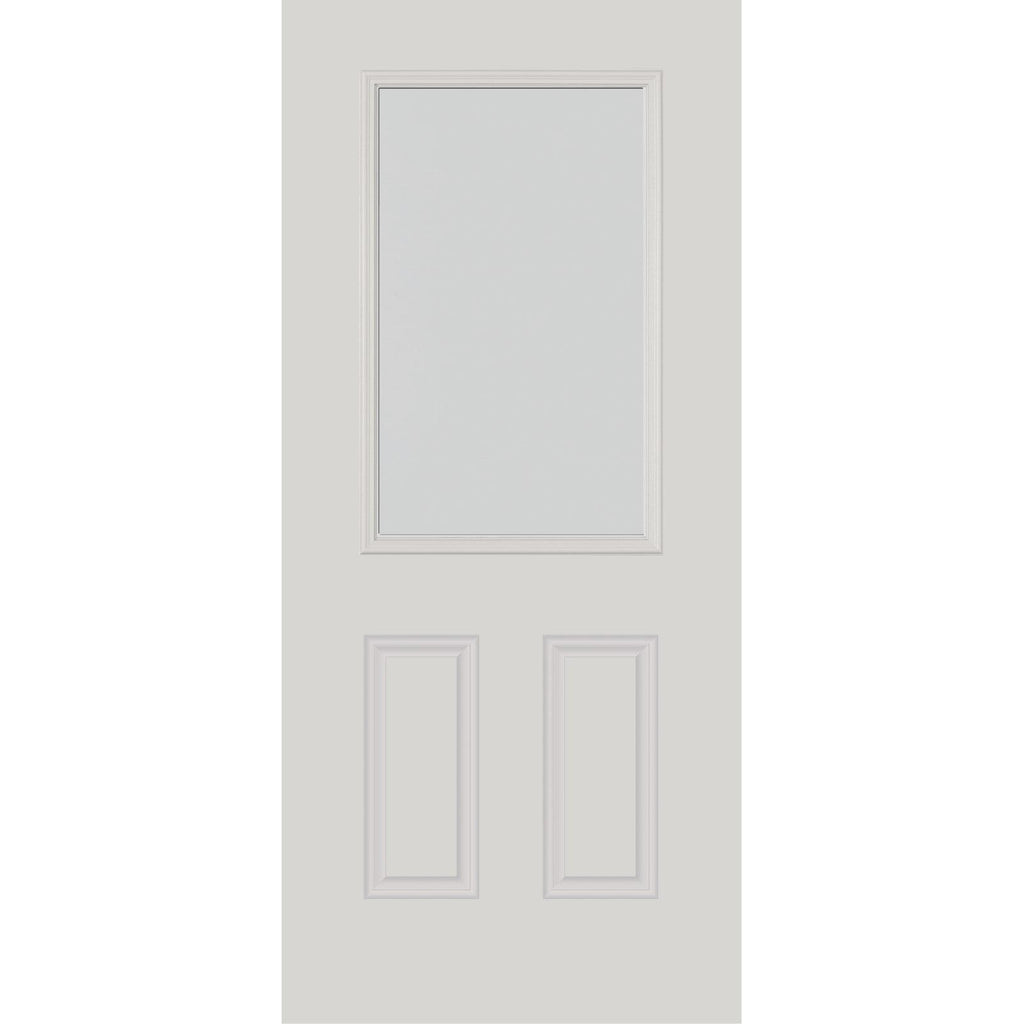 Frost Glass and Frame Kit (Interior 1 3/8" Door Thickness - Half Lite) - Pease Doors: The Door Store