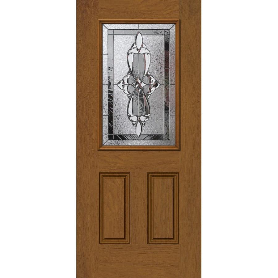 Wexford Glass and Frame Kit (Half Lite 24" x 38" Frame Size) - Pease Doors: The Door Store