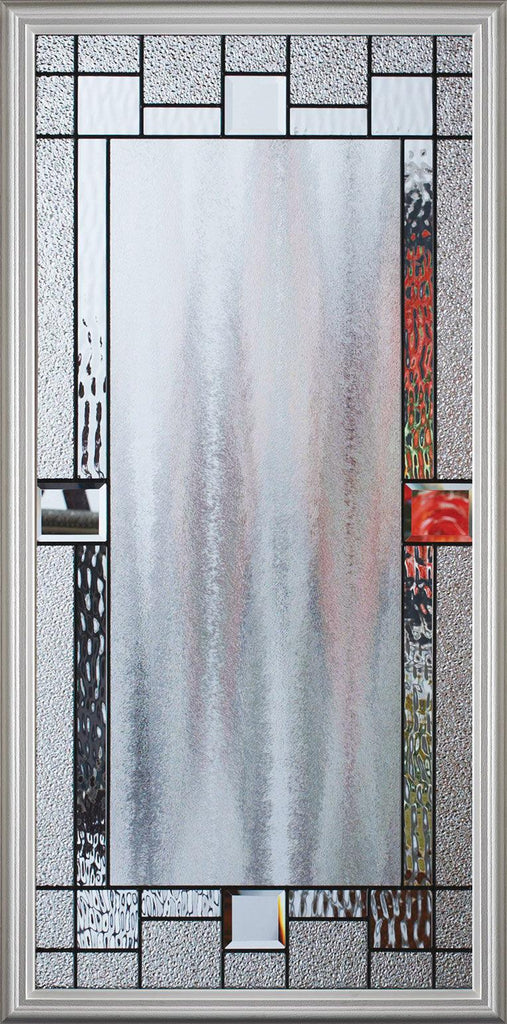 Portland Glass and Frame Kit (3/4 Lite 24" x 50" Frame Size) - Pease Doors: The Door Store