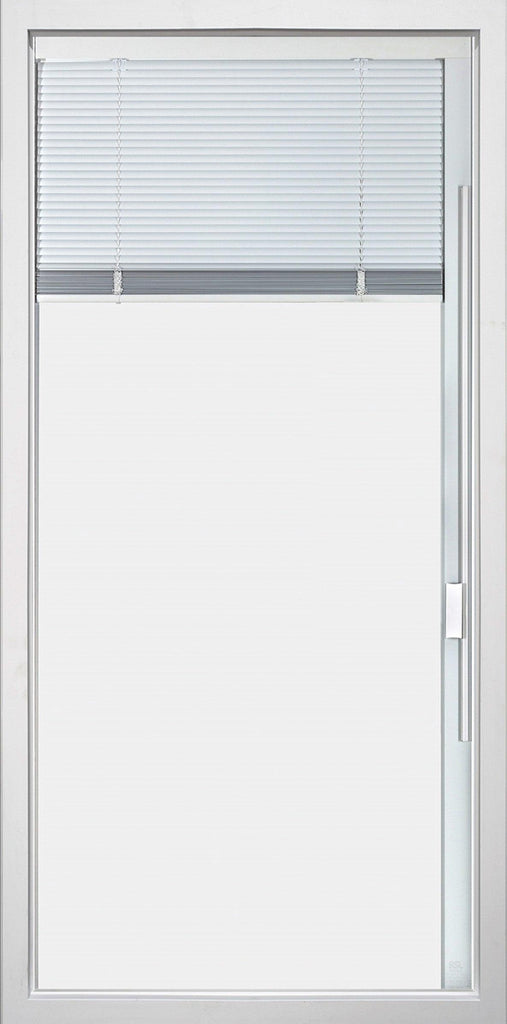 Raise & Lower Blinds Glass and Frame Kit (3/4 Lite 24" x 50" Frame Size) - Pease Doors: The Door Store