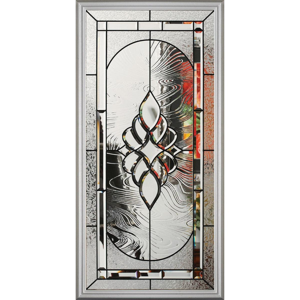 Saxon Glass and Frame Kit (3/4 Lite 24" x 50" Frame Size) - Pease Doors: The Door Store