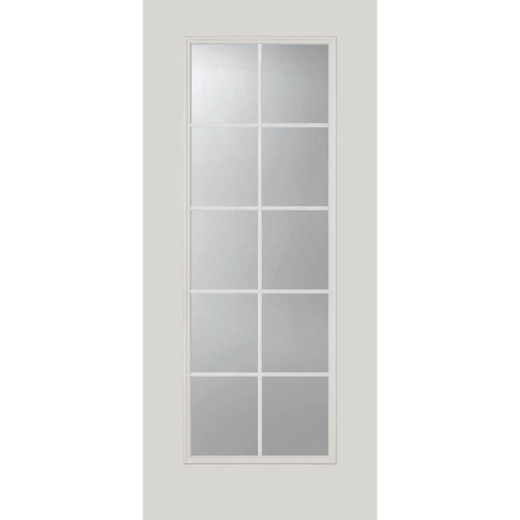Clear 10 Lite Glass and Frame Kit (Full Lite) - Pease Doors: The Door Store