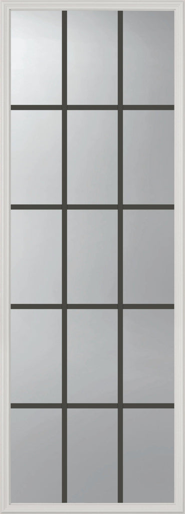 Grills Between Glass 15 Lite Glass and Frame Kit (Full Lite) - Pease Doors: The Door Store