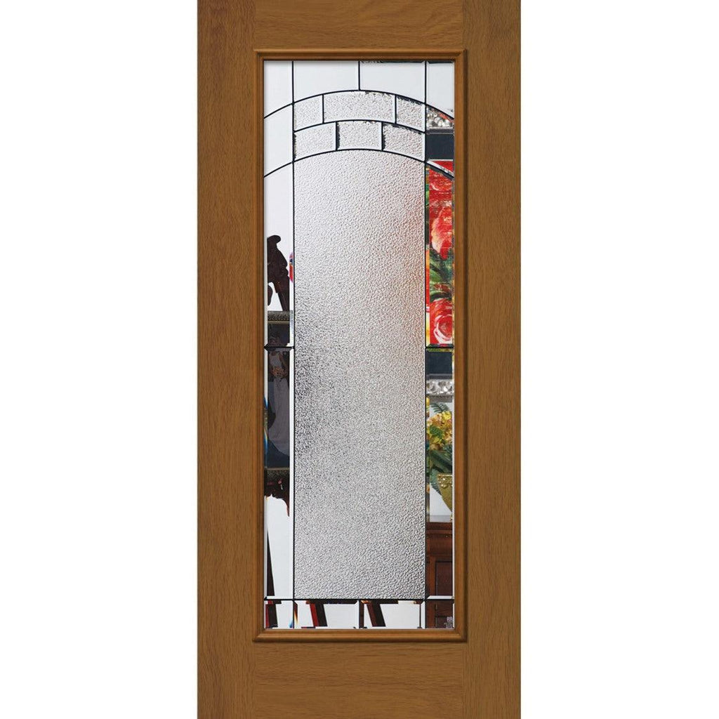 Paxton Glass and Frame Kit (Full Lite 24" x 66" Frame Size) - Pease Doors: The Door Store