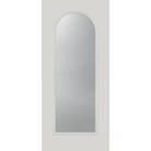 Clear Round Top Glass and Frame Kit (Full Lite 24" x 66" Frame Size) - Pease Doors: The Door Store