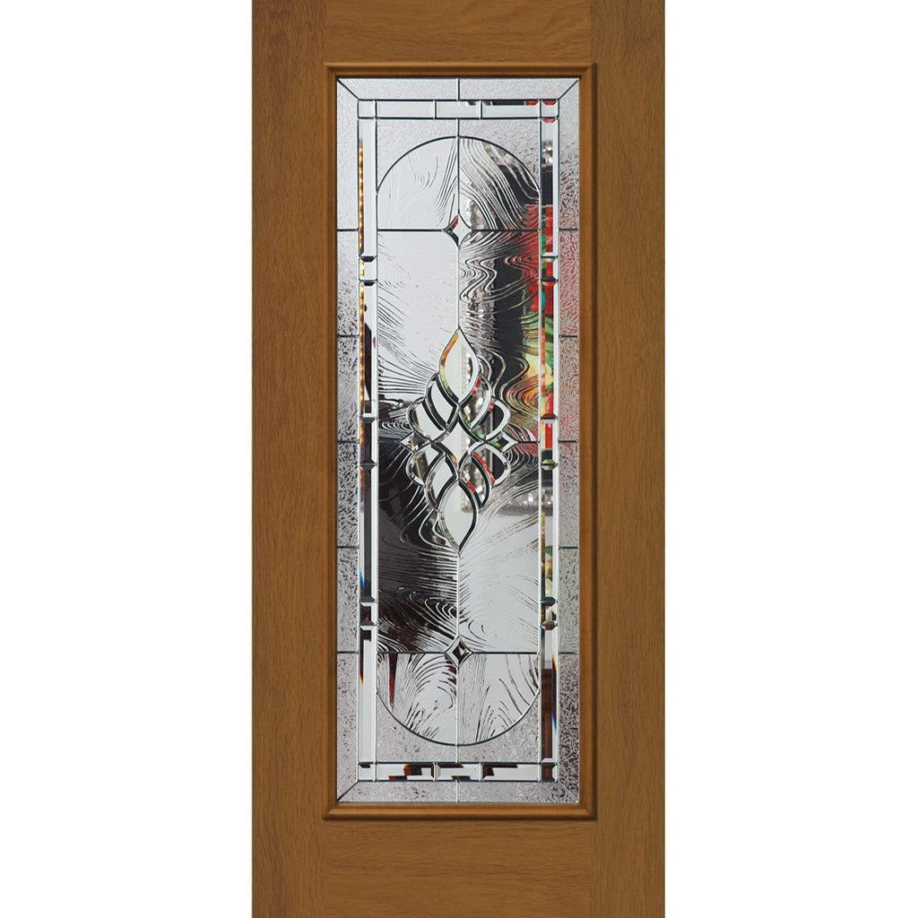 Saxon Glass and Frame Kit (Full Lite 24" x 66" Frame Size) - Pease Doors: The Door Store