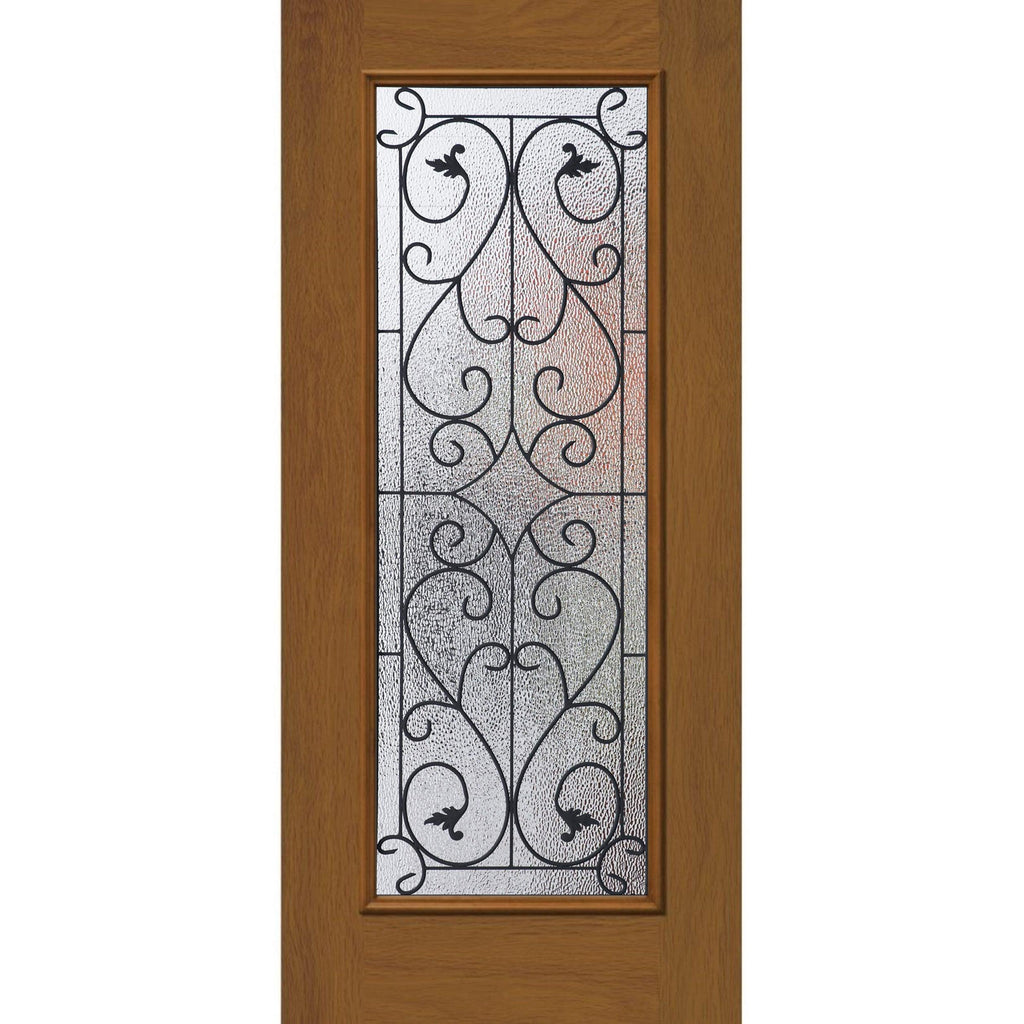 Wycroft Glass and Frame Kit (Tall Full Lite 24" x 82" Frame Size) - Pease Doors: The Door Store