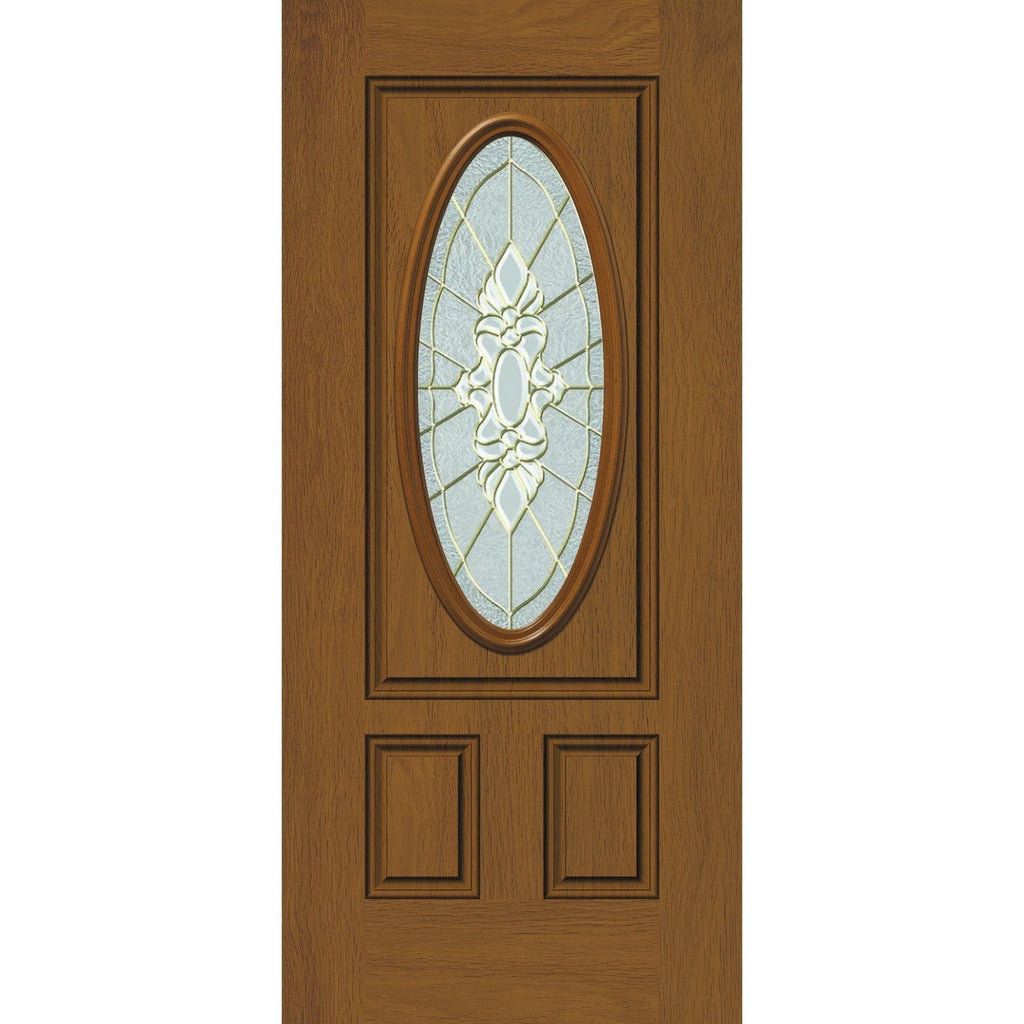 Grosvenor Oval Glass and Frame Kit - Pease Doors: The Door Store